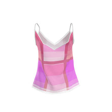 Carica l'immagine nel visualizzatore di Gallery, Top con bordo in pizzo linea Gradazioni