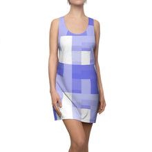 Carica l'immagine nel visualizzatore di Gallery, Dress with summer art print designed by Laila Lago & C. by Iannilli Antonella