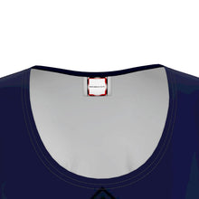 Carica l'immagine nel visualizzatore di Gallery, Abito tunica in cotone con logo centrale linea Donna riflessi città