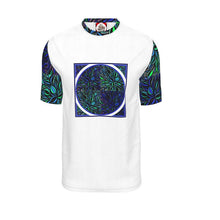 Load image into Gallery viewer, Maglietta aderente con logo linea Riflessi mare