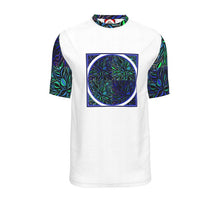 Load image into Gallery viewer, Maglietta aderente con logo linea Riflessi mare