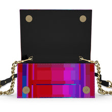 Carica l'immagine nel visualizzatore di Gallery, Borsa in pelle a tracolla linea mare Gradazioni