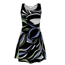 Carica l'immagine nel visualizzatore di Gallery, Abito a ruota linea riflessi