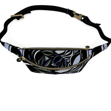 Load image into Gallery viewer, Marsupio in pelle linea Riflessi mare