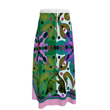 Carica l'immagine nel visualizzatore di Gallery, Gonna lunga elegante linea Acquarelli
