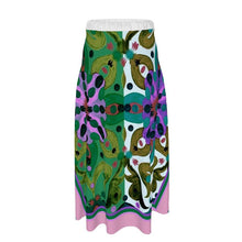Carica l'immagine nel visualizzatore di Gallery, Gonna lunga elegante linea Acquarelli