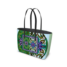 Load image into Gallery viewer, Borsa Tote in pelle collezione Acquarelli