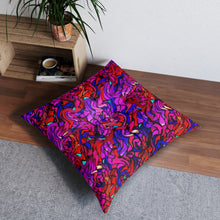 Carica l'immagine nel visualizzatore di Gallery, Tufted Floor Pillow, Square Laila Lago & C. by Iannilli Antonella