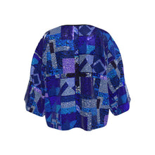 Carica l'immagine nel visualizzatore di Gallery, Kimono con stampa artistica linea Ricami