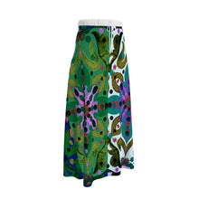 Carica l'immagine nel visualizzatore di Gallery, Gonna lunga elegante linea Acquarelli