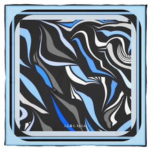 Carica l'immagine nel visualizzatore di Gallery, Foulard  in seta linea  Donna riflessi città