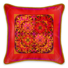 Carica l'immagine nel visualizzatore di Gallery, Cuscino in seta linea Arabescar