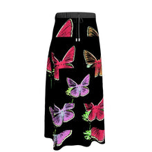 Carica l'immagine nel visualizzatore di Gallery, Gonna lunga linea Farfalle
