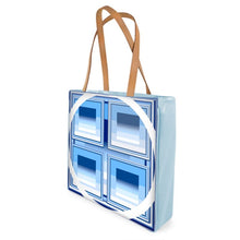 Load image into Gallery viewer, Borsa per il mare linea gradazioni