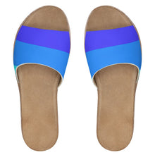 Load image into Gallery viewer, Sandali in pelle linea mare Smeraldo