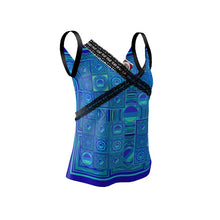 Carica l'immagine nel visualizzatore di Gallery, Top con bordo in pizzo linea Smeraldo