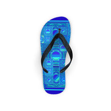 Load image into Gallery viewer, Ciabattine con stampa artistica linea Smeraldo