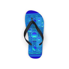 Load image into Gallery viewer, Ciabattine con stampa artistica linea Smeraldo