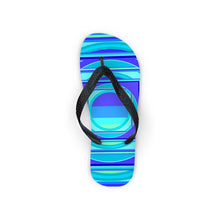 Load image into Gallery viewer, Ciabattine con stampa artistica linea Smeraldo