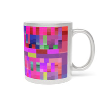 Load image into Gallery viewer, Metallic Mug  Silver  stampa Laila Lago & C. by Iannilli Antonella