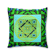 Carica l'immagine nel visualizzatore di Gallery, Tufted Floor Pillow, Square Laila Lago & C. by Iannilli Antonella