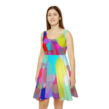 Load image into Gallery viewer, Women's Skater Dress stampa Laila Lago & C. by I.A.