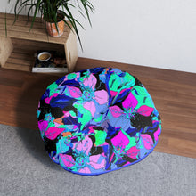 Load image into Gallery viewer, Tufted Floor Pillow, Round Laila Lago & C. by Iannilli Antonella