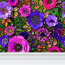 Carica l'immagine nel visualizzatore di Gallery, Carta da parati linea Una casa nel bosco