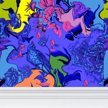 Carica l'immagine nel visualizzatore di Gallery, Carta da parati linea Il paradiso segreto