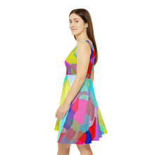 Load image into Gallery viewer, Women's Skater Dress stampa Laila Lago & C. by I.A.