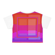 Load image into Gallery viewer, AOP Crop Tee Laila Lago & C. by Iannilli Antonella