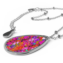 Load image into Gallery viewer, Oval Necklace Laila Lago & C. by Iannilli Antonella  -linea tulip-