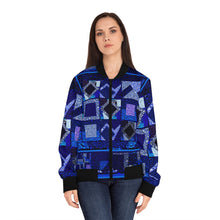 Carica l'immagine nel visualizzatore di Gallery, Women's Bomber Jacket (AOP) Laila Lago & C. by Iannilli Antonella