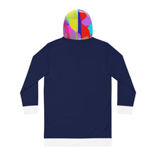 Carica l'immagine nel visualizzatore di Gallery, Women's Hoodie Dress (AOP)Laila Lago & C. by Iannilli Antonella