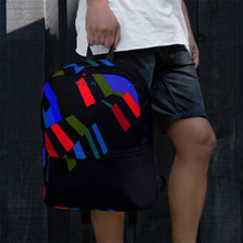 Load image into Gallery viewer, Backpack with artistic print Laila Lago & C. by I.A.
