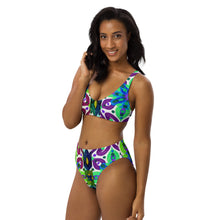 Carica l'immagine nel visualizzatore di Gallery, Recycled high-waisted bikini  Laila Lago & C. by I.A.