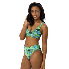 Load image into Gallery viewer, Recycled high-waisted bikini Laila Lago & C . by I.A.
