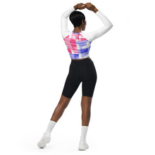 Load image into Gallery viewer, Recycled long-sleeve crop top Laila Lago & C. by I.A.