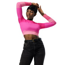 Load image into Gallery viewer, Recycled long-sleeve crop top Laila Lago & C. by I.A.