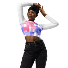 Load image into Gallery viewer, Recycled long-sleeve crop top Laila Lago & C. by I.A.