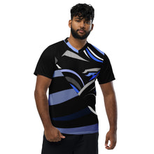 Carica l'immagine nel visualizzatore di Gallery, Maglia sportiva linea -Le onde-