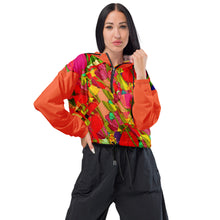 Load image into Gallery viewer, Women’s cropped windbreaker Laila Lago & C. by I.A.