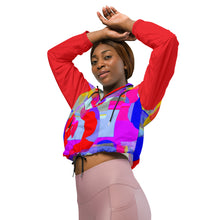 Load image into Gallery viewer, Women’s cropped windbreaker Laila Lago & C. by I.A.