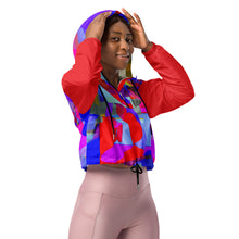 Load image into Gallery viewer, Women’s cropped windbreaker Laila Lago & C. by I.A.