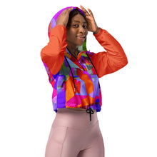 Load image into Gallery viewer, Women’s cropped windbreaker Laila Lago & C. by I.A.