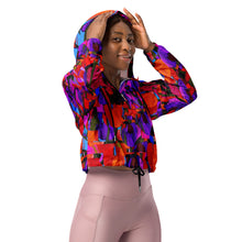 Load image into Gallery viewer, Women’s cropped windbreaker Laila Lago & C. by I.A.