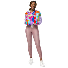 Load image into Gallery viewer, Women’s cropped windbreaker Laila Lago & C. by I.A.