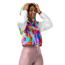 Load image into Gallery viewer, Women’s cropped windbreaker Laila Lago & C. by I.A.