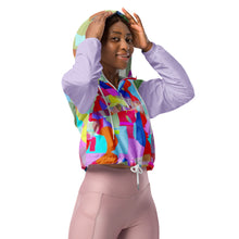 Load image into Gallery viewer, Women’s cropped windbreaker Laila Lago & C. by I.A.