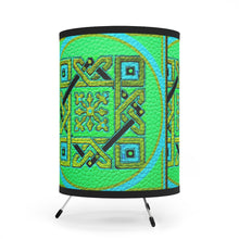 Carica l'immagine nel visualizzatore di Gallery, Tripod Lamp with High-Res Printed Shade, US/CA plug Laila Lago & C. by Iannilli Antonella